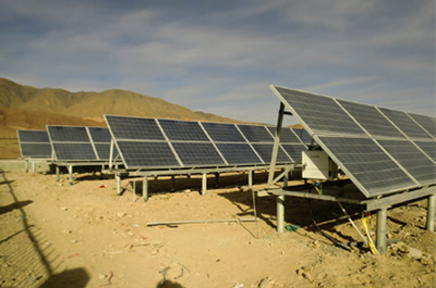 青海格爾木某單位100KW離網(wǎng)系統(tǒng)